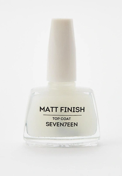 Топовое покрытие Seventeen Верхнее покрытие для ногтей с матовым финишем MATT FINISH SEVENTEEN SUPREME