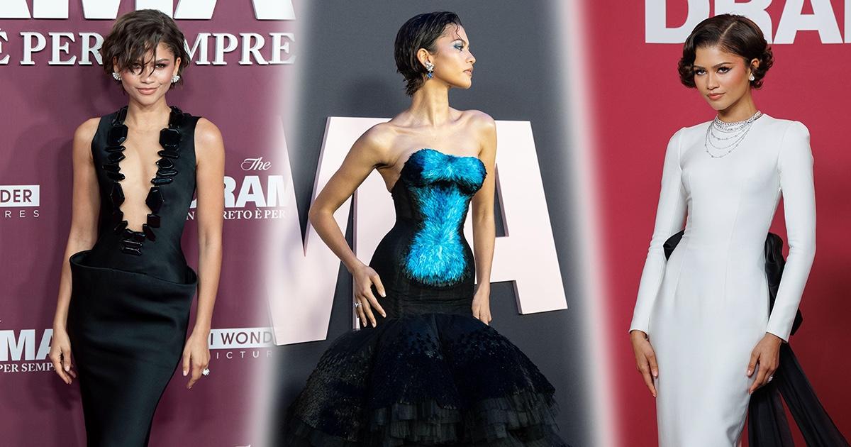 Что-то старое, что-то новое, что-то взятое взаймы: 16 невероятных образов Зендеи в промо-туре &laquo;Вот это драма!&raquo;