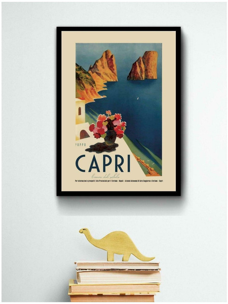 Картина на холсте Capri, «ПростоПостер»