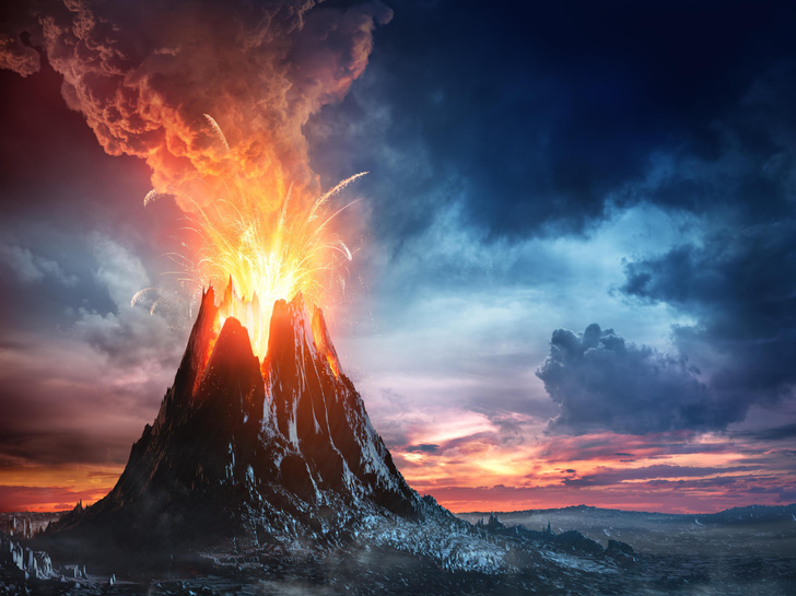 самые страшные извержения вулканов в истории человечества
