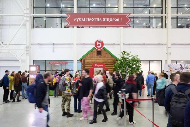 На площадке можно было перекусить  | Источник: пресс-служба ретейлера