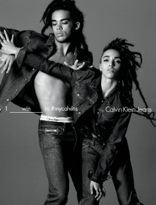 Fka Twigs стала лицом рекламной кампании Calvin Klein Jeans