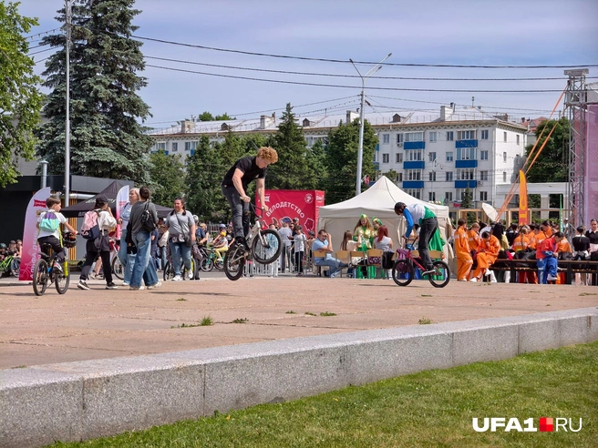 Велосипедист | Источник: Булат Салихов / UFA1.RU