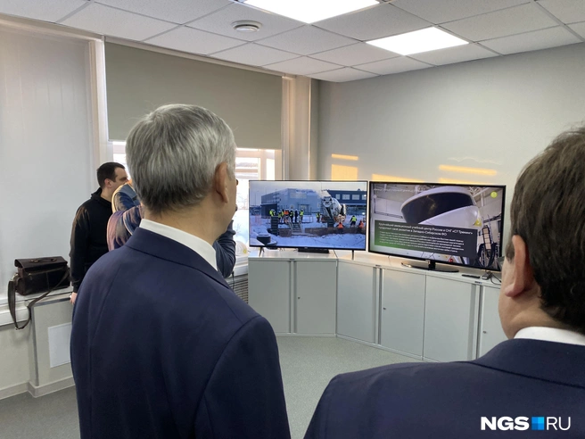 Андрей Травников дал старт новой стройке  | Источник: Стас Соколов / NGS.RU