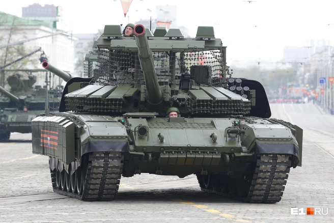 Т-80БВМ | Источник: Владислав Лоншаков / E1.RU
