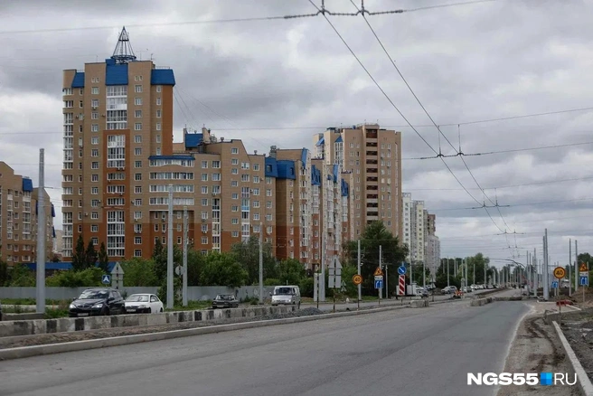 На одном из участков дорогу сделали в прошлом году | Источник: Евгений Софийчук / NGS55.RU