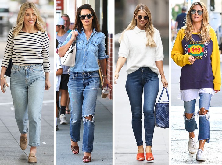 Как носить джинсы после 40 лет и не выглядеть нелепо: 9 лучших сочетаний, которые нужно попробовать