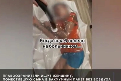 Turned Upside Down: Why Saratov Blogger Put Child in Vacuum Bag