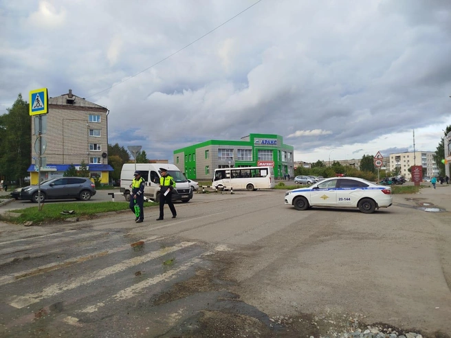 Школьник не посмотрел по сторонам, а автомобилист вовремя не затормозил | Источник: УГИБДД по Свердловской области