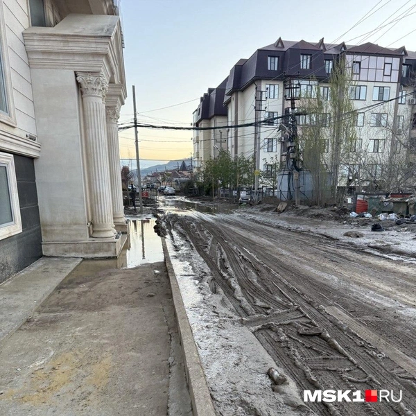 Дороги в Редукторном | Источник: Иветта Авраамова / MSK1.RU