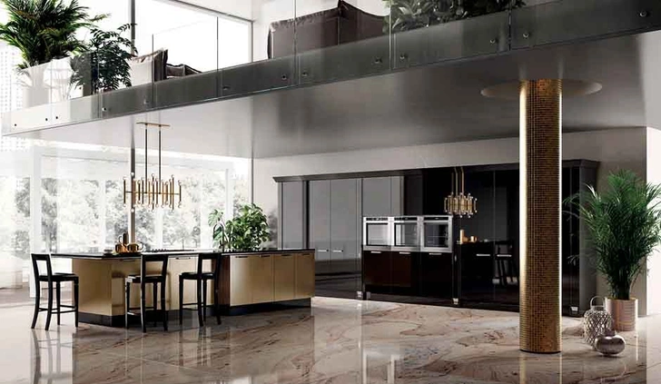 Новая кухня Exclusiva от Scavolini