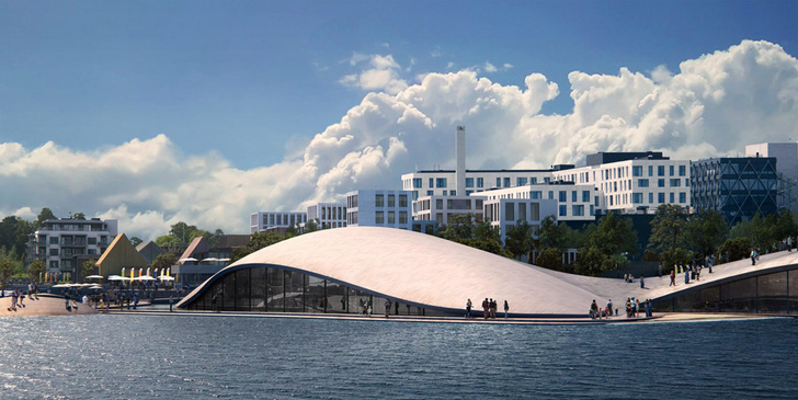 На месте бывшего аэропорта В Осло появится новый городской Аквариум фото [2]