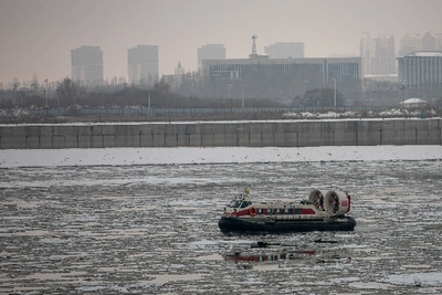 Понтонный мост Благовещенск — Хэйхэ закроют 6 апреля