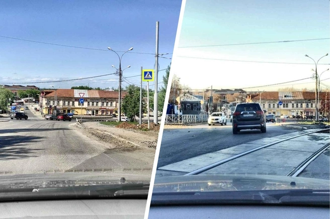 От столба осталась только часть трубы | Источник: «Яндекс.Карты»