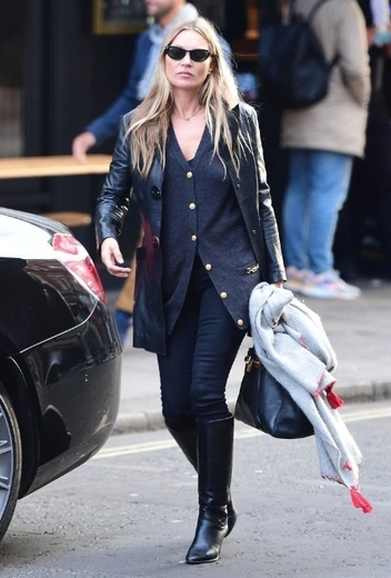 Кейт Мосс в Лондоне | marieclaire.ru