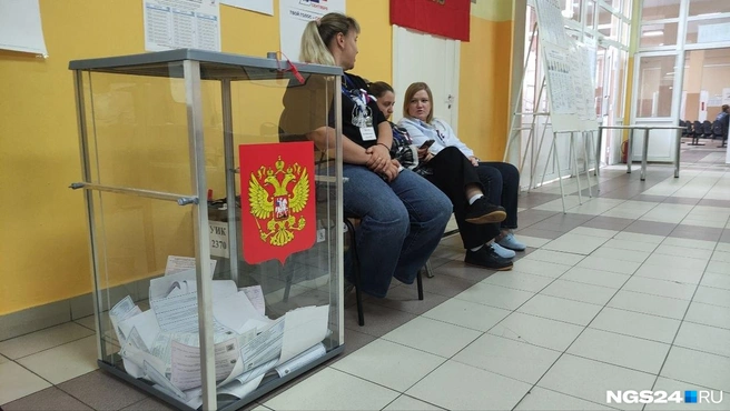 19 сентября проходит второй день голосования | Источник: Алексей Тайганавт / NGS24.RU