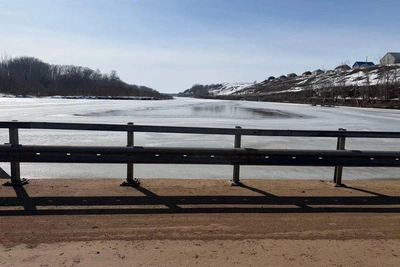 В Оренбургской области закрывают мосты из-за паводка
