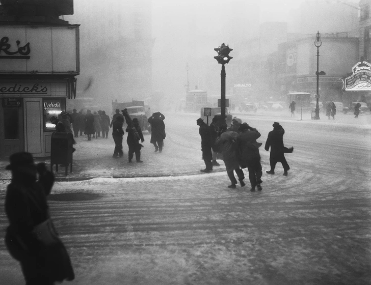 Светофор в Нью-Йорке, 1940 | Источник: Getty Images