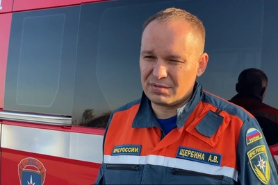 МЧС отстояло Домбаровский и лагерь «Сокол» от степного пожара
