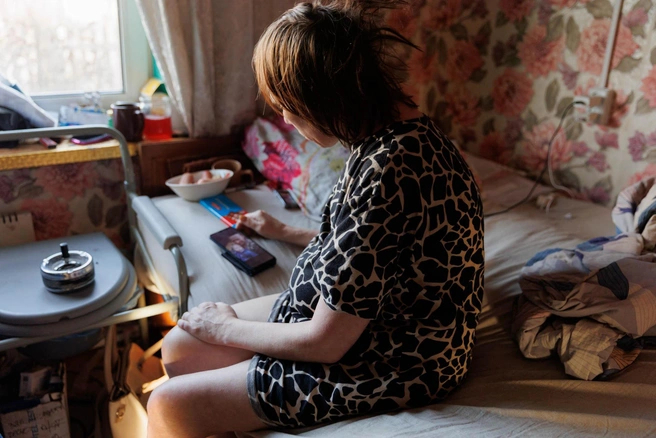 «С Ларисой мы не общались, она только написала: „Ненавижу вас всех“. И потом заблокировала»,&nbsp;— говорит Валентина | Источник: Ирина Шарова / 72.RU