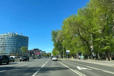 В Тюмени нанесли новые автобусные полосы — фото