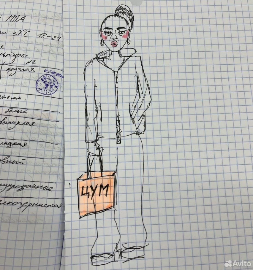 Вот одна из работ Лилии из ее портфолио | Источник: avito.ru