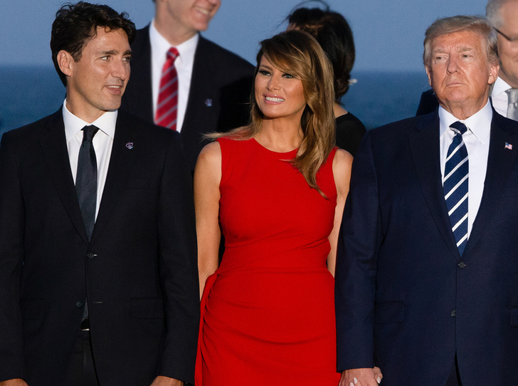 Джастин Трюдо очаровал Меланию Трамп (и всех остальных) на саммите G7