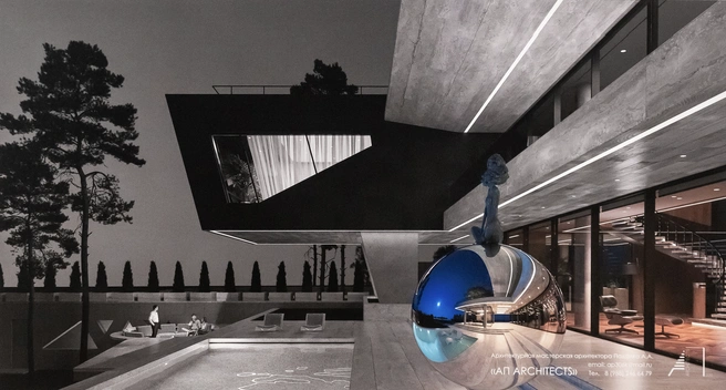 Внутри резиденции есть лифт | Источник: Евгений Вдовин / 161.RU