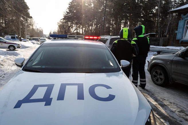На протяжении двух дней на Батарейной было ограничено движение автомобилей | Источник: пресс-служба УФСБ России по Иркутской области
