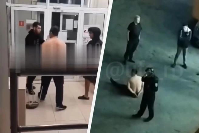 Очевидцы записали инцидент на видео | Источник: БашДТП / T.me, Ufa_rb / T.me