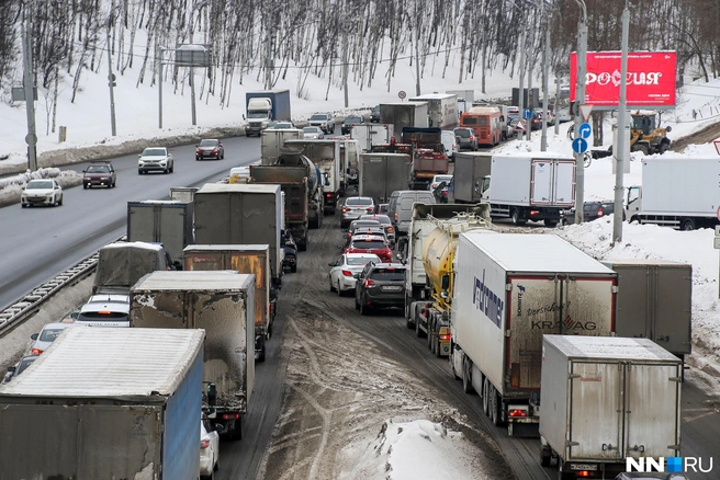 В Нижегородской области ввели ограничения на трассах | Источник: Наталья Бурухина / NN.RU