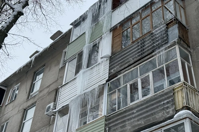 Рязанцы пожаловались на снег и наледь почти 400 раз
