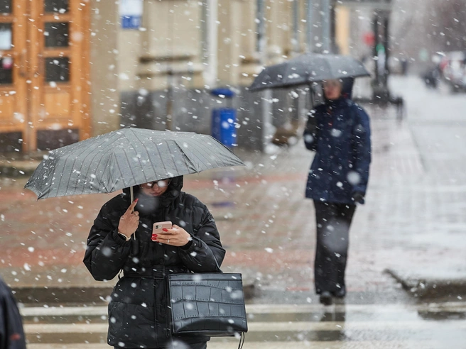 Возможны осадки в виде снега и дождя | Источник: Александр Ощепков