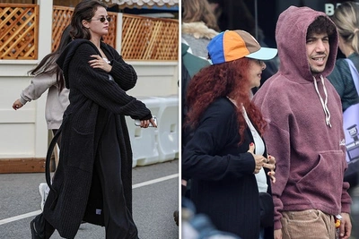 Селена Гомес и Бенни Бланко посетили популярный ресторан