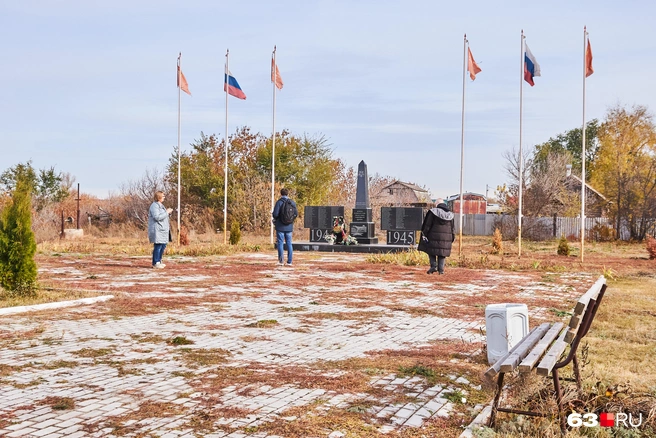 На месте этого обелиска и находился ранее закладной камень | Источник: Роман Данилкин / 63.RU