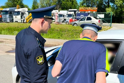 В Казани арестовали автомобиль водителя за долги по штрафам