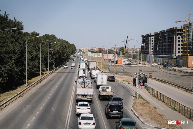 В районе Западного Обхода еще осталось место для строительства | Источник: Дарья Паращенко / 93.RU