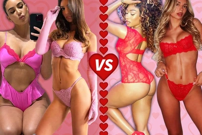 Розовое против красного: кого бы вы выбрали?