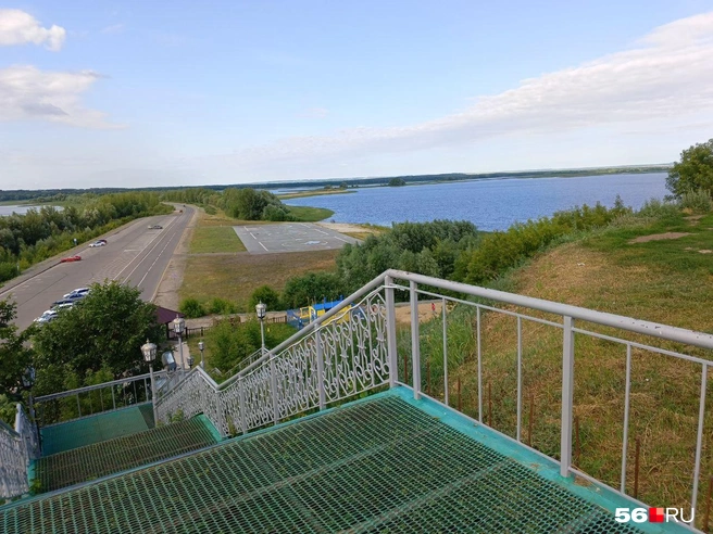 Фрагмент лестницы | Источник: Анастасия Баринова / 56.RU