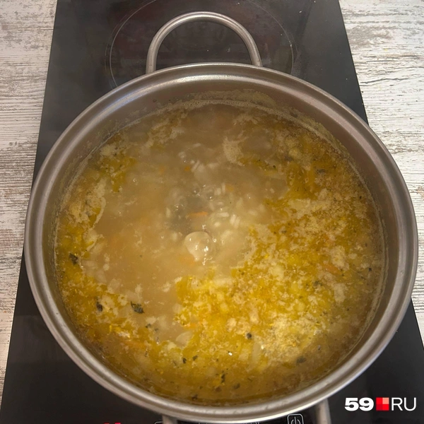 Суп из консервов получился очень даже вкусным | Источник: Александра Куляпина / 59.RU