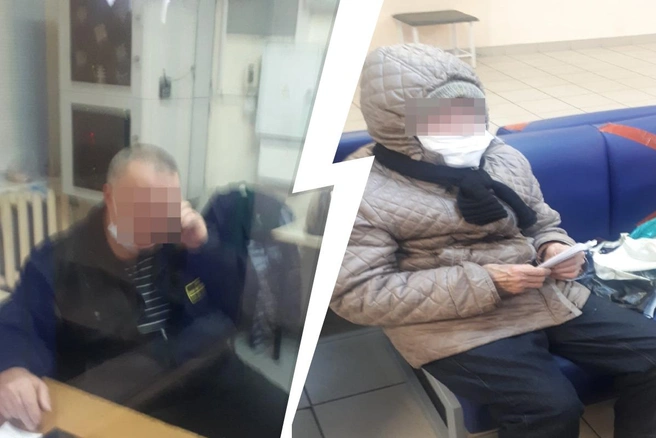Пенсионерка откзывалась уходить из поликлиники | Источник: Вячеслав Колесник / Vk.com