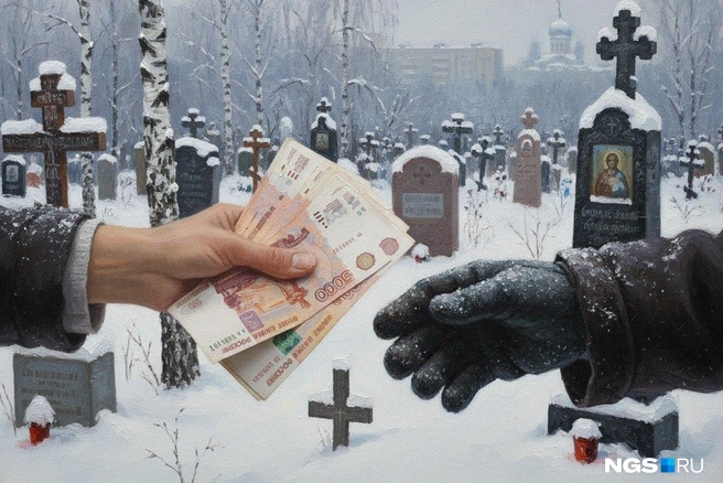 По версии следствия, преступное сообщество собирало деньги с сотрудников кладбищ | Источник: Юрий Орлов / NGS.RU