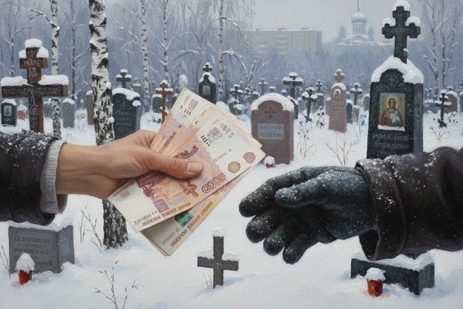 Следствие пришло к выводу, что работники кладбищ платили чиновнику, чтобы сохранить свои места | Источник: Юрий Орлов / NGS.RU