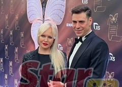 Дюжев впервые за годы вывел в свет жену, Безруков любовался Матисон, а Васильев — Снаткиной: звезды на премии Михалкова