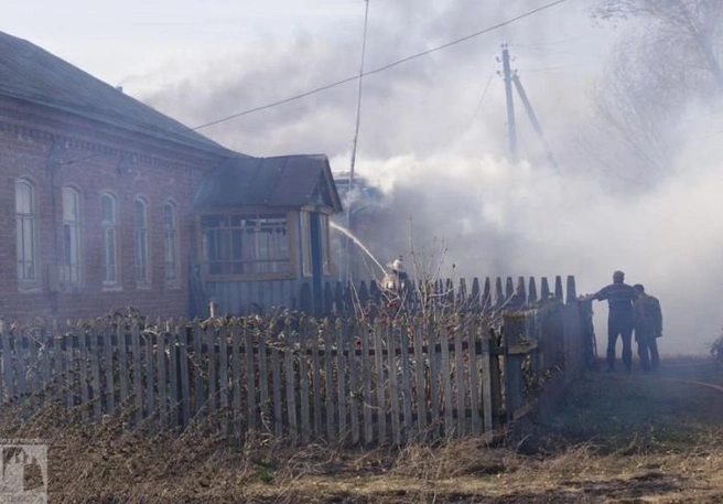 Пожар в селе Сысои полностью ликвидирован | ya62.ru