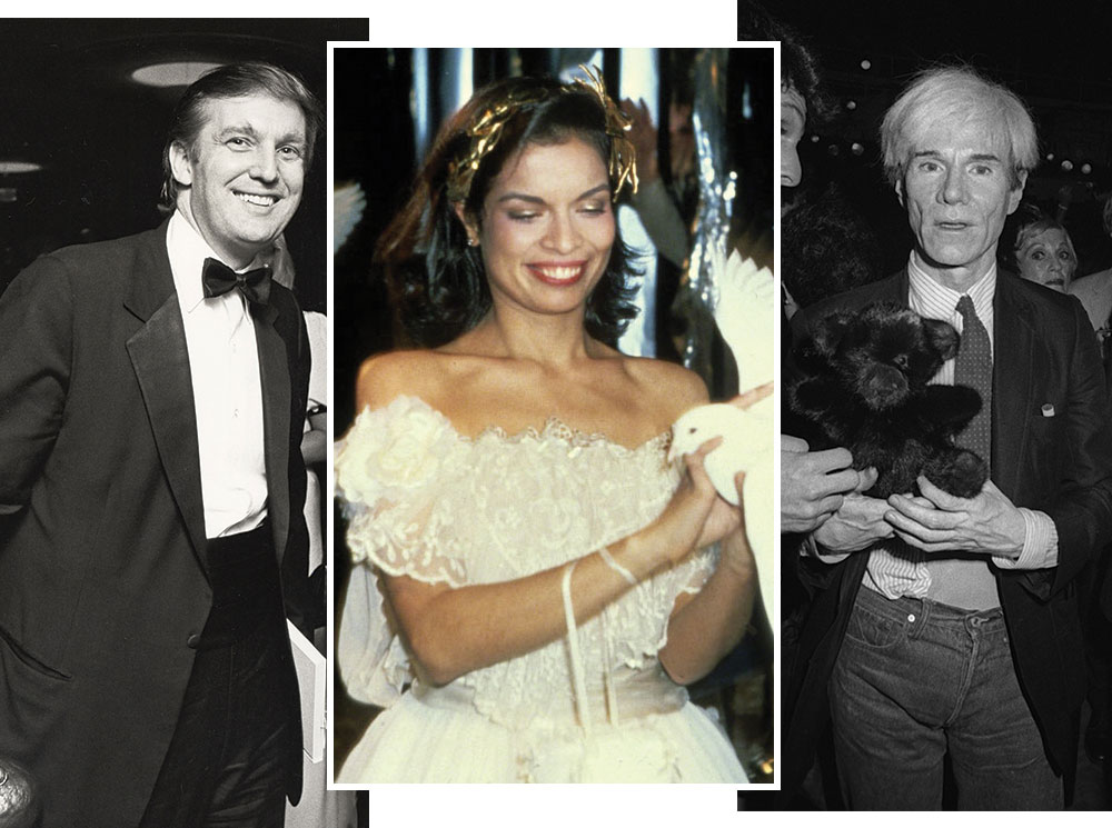 Дональд Трамп, Бьянка Джаггер, Энди Уорхол | marieclaire.ru