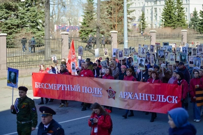 «Бессмертный полк» в Архангельске 9 мая: маршрут и время