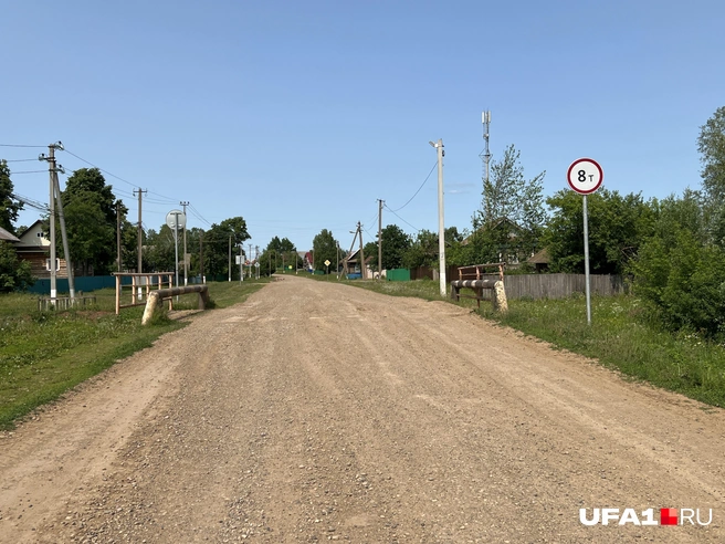 Дорога тут ещё неплохая | Источник: Андрей Бирюков / UFA1.RU