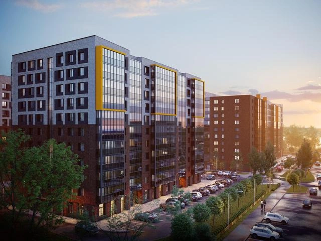 ЖК RIVER PARK-2 находится совсем рядом с набережной Северной Двины | Источник: Группа Аквилон