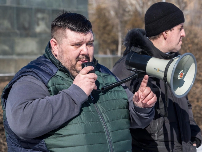 Задержание Алексея Ульянова произошло вечером 2 декабря после обыска в его квартире в Волгограде. | Источник: Константин Завриков / V1.RU